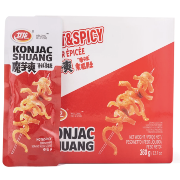卫龙 魔芋爽 香辣味 20包/360g